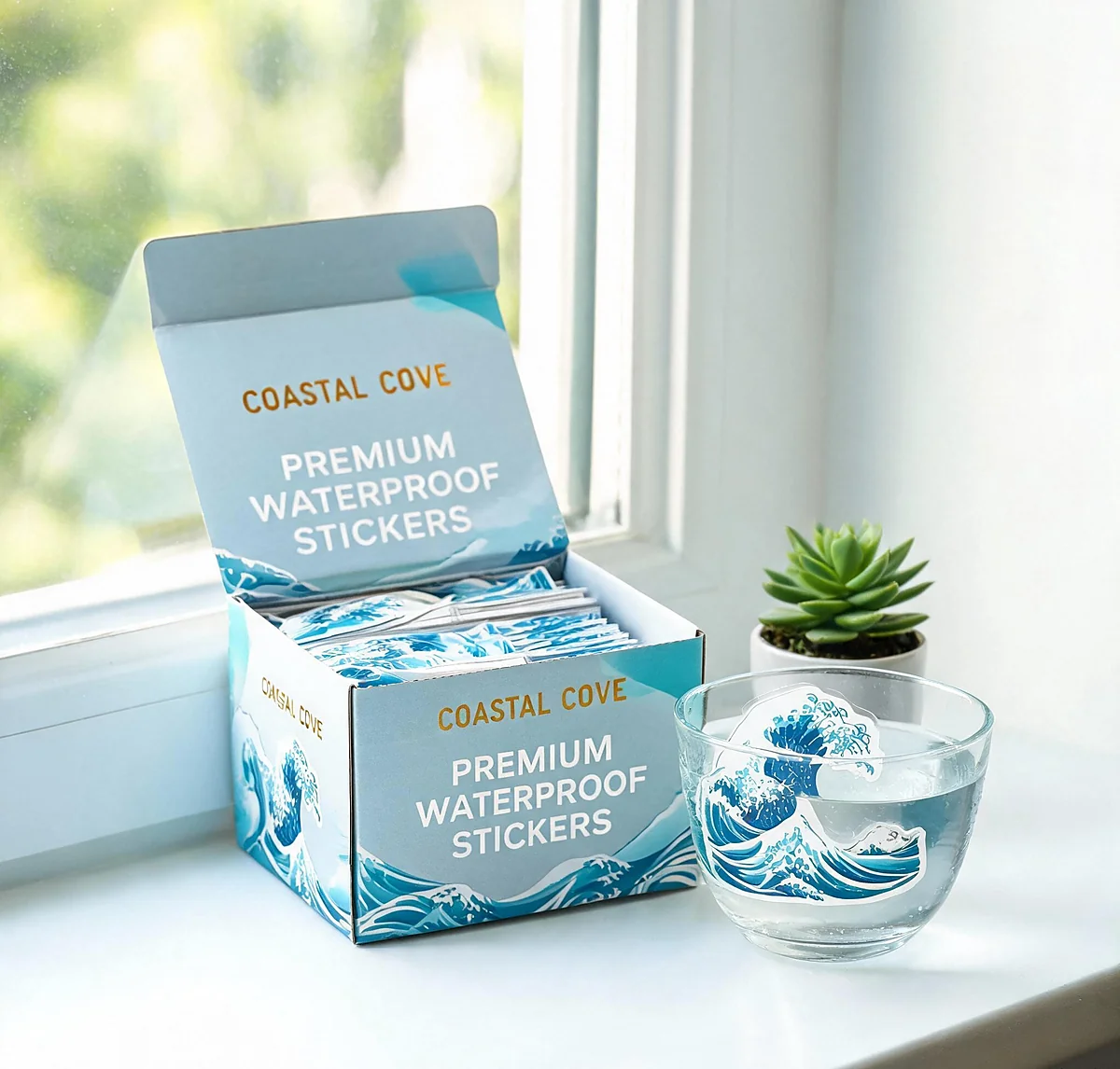 Cosmetic Card Boxes: Silver & Holographic Cardstock