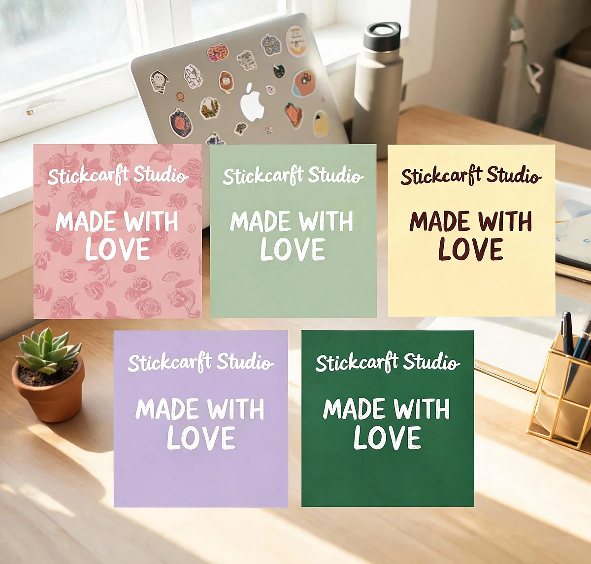 Waterproof Sticker Material Guide: PVC / Clear / Removable /