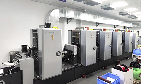 Rotary UV press · sticker & label line